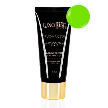 Polygel REVOMAX GEL LUXORISE Neon Green, 15ml de firma original