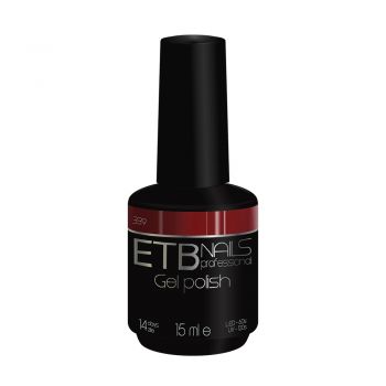 Gel Unghii ETB Nails 339 Ruby Sparkles 15 ml