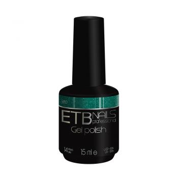 Gel Unghii ETB Nails 380 Tinker-Bell Green 15 ml la reducere