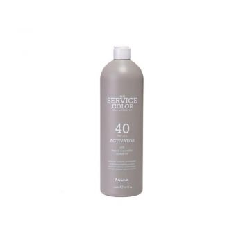 Oxidant de Par, Activator 12%, 40 Vol, Nook Service Color, 150 ml de firma original