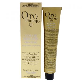 Vopsea de Par Permanenta fara Amoniac Oro Therapy Color Keratin, Blond Rosu Inchis 6.6, 100 ml de firma originala