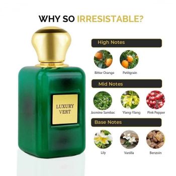 Parfum Luxury Vert, Riiffs, apa de parfum 100ml, femei - inspirat din Vert Malachite by Armani Prive