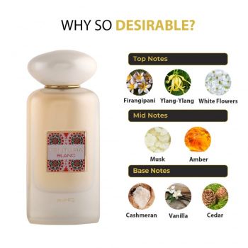 Parfum Ventura Blanc, Riiffs, apa de parfum 100 ml, femei - inspirat din Narciso Ambre la reducere