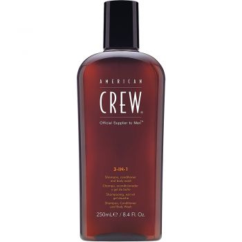 Sampon, Balsam si Gel de Dus Hair & Body 3-in-1 American Crew 250 ml