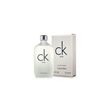 Calvin Klein CK One, Apa de toaleta (Concentratie: Apa de Toaleta, Gramaj: 15 ml) de firma original