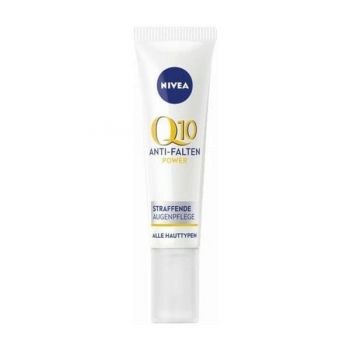 Crema Antirid de Ochi Q10 Power - Nivea Anti-Wrinkle + Firming Eye Cream, 15 ml de firma original