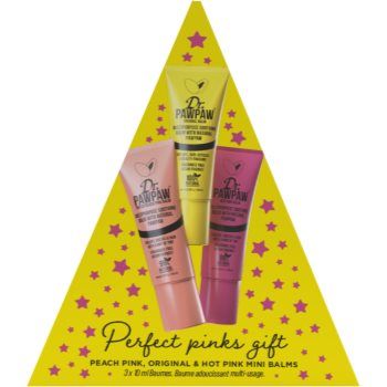 Dr. Pawpaw Perfect Pink set cadou (buze si obraz)