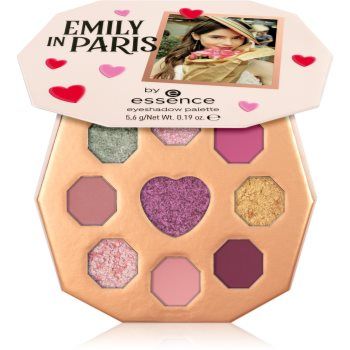 essence Emily In Paris paletă cu farduri de ochi