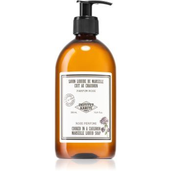 Institut Karité Paris Rose Mademoiselle Marseille Liquid Soap Săpun lichid pentru mâini ieftin