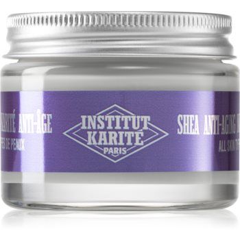 Institut Karité Paris Shea Anti-Aging Night Cream crema de noapte hidratanta împotriva îmbătrânirii pielii ieftina