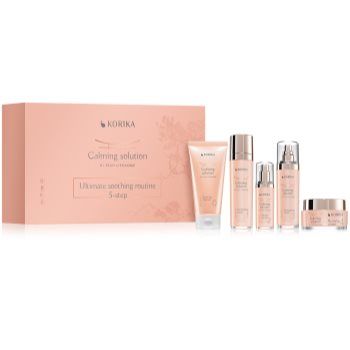 KORIKA HI-TECH LIPOSOME Calming solutionUltimate soothing routine set (pentru netezirea pielii)