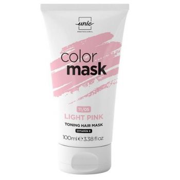Masca nuantatoare pentru par blond roz Color Mask Crystal, 11/05 Roz deschis, 100 ml de firma originala