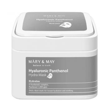 Masca tip servetel hidratanta Hyaluronic Panthenol Mary&May 30 bucati
