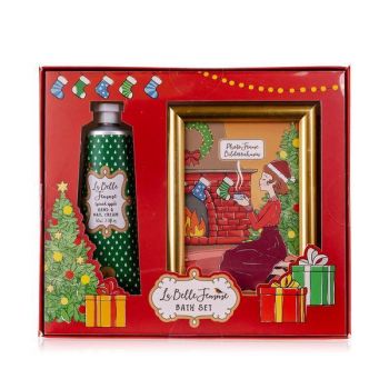 Set cadou Accentra La belle femme Noel lotiune de maini 60 ml cu rama foto in cutie cadou
