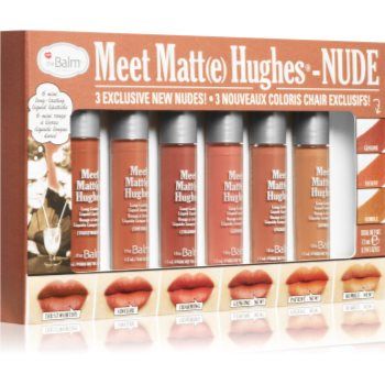 theBalm Meet Matt(e) Hughes Mini Kit Vol.8 set de rujuri lichide