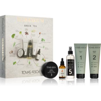 Tomas Arsov Green Tea Hairbarium sampon impotriva caderii parului cu activator de creștere de firma original