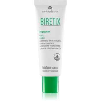 Biretix Care Hydramat fluid cu o consistenta usoara pentru ten gras