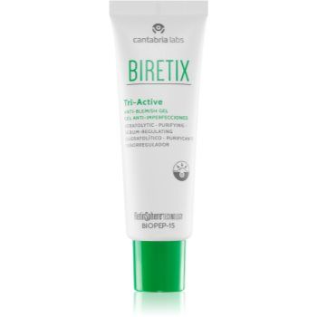 Biretix Treat Tri Active Gel gel topic pentru acnee pentru reglarea cantitatii de sebum.