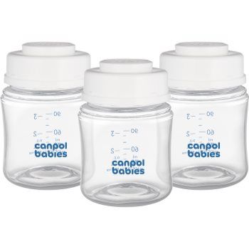Canpol babies Bottle Set biberon pentru păstrarea laptelui matern