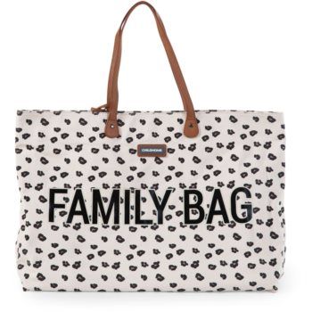 Childhome Family Bag Canvas Leopard geantă pentru călătorii