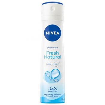 Deodorant Antiperspirant Spray - Nivea Fresh Natural, 150 ml