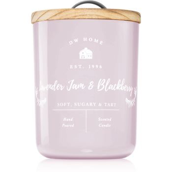 DW Home Farmhouse Lavender Jam & Blackberry lumânare parfumată