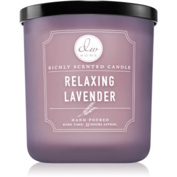 DW Home Relaxing Lavender lumânare parfumată