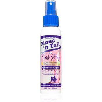 Mane 'N Tail Curls Day Refresher Spray spray styling pentru par ondulat si cret