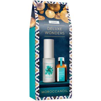 Moroccanoil Deluxe Wonders Light Set set cadou (pentru corp si par) pentru femei