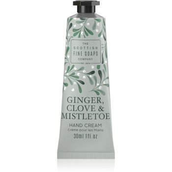 Scottish Fine Soaps Ginger, Clove & Mistletoe Hand Cream crema de maini