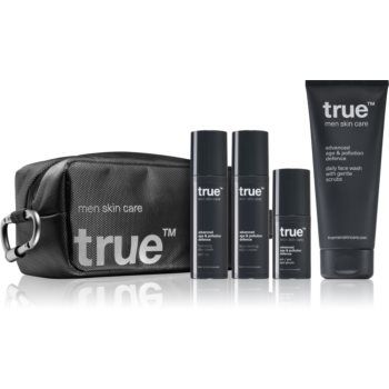 true men skin care Simple daily skin care routine set pentru îngrijirea pielii pentru bărbați de firma originala