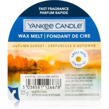 Yankee Candle Autumn Sunset ceară pentru aromatizator Signature