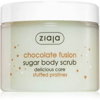 Ziaja Chocolate Fusion exfoliant de corp cu zahăr