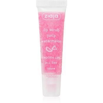 Ziaja Juicy Watermelon exfoliant din zahar de buze ieftin