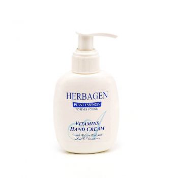 Crema de maini cu vitamine si ulei de masline, 100 ml, Herbagen