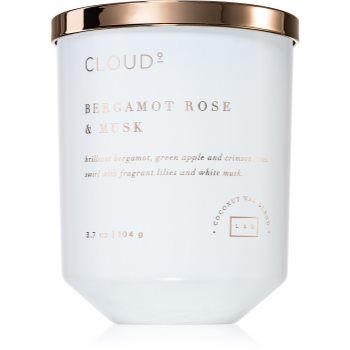 DW Home Cloud Bergamot Rose & Musk lumânare parfumată