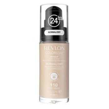 Fond De Ten Revlon Colorstay Normal Dry Skin Cu Pompita - 110 Ivory, 30ml