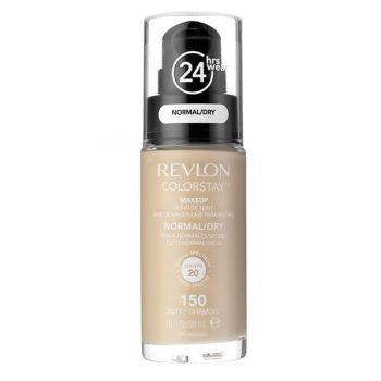 Fond De Ten Revlon Colorstay Normal Dry Skin Cu Pompita - 150 Buff, 30ml