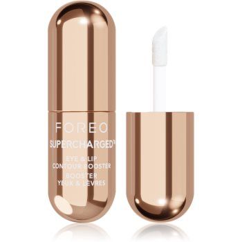 FOREO SUPERCHARGED Eye & Lip Contour Booster ser conductor de întărire a contururilor ochilor și buzelor