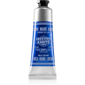 Institut Karité Paris Milk Cream Shea Hand Cream crema de maini hidratanta unt de shea ieftina