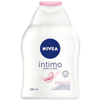 Lotiune pentru Igiena Intima - Nivea Intimo Sensitive Wash Lotion, 250 ml