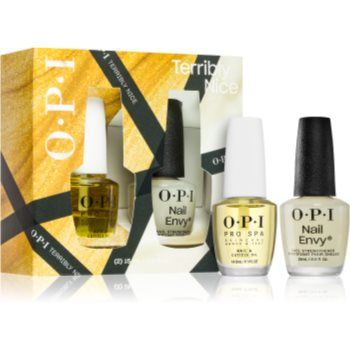 OPI Terribly Nice Treatment Power set cadou (pentru unghii și cuticule)