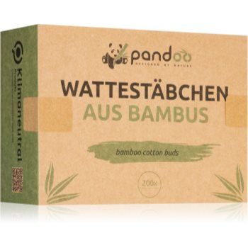 Pandoo Bamboo Cotton Buds bețișoare din bumbac