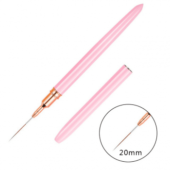 Pensula Pictura Liner Gold Pink 20mm. - GP-20MM - Everin.ro