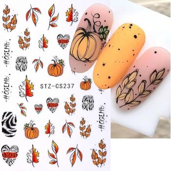 Sticker Decor Unghii Halloween STZ-CS237 - LS-J84 - EVERIN