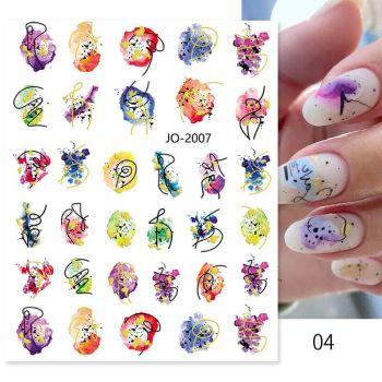 Sticker decor unghii JO-2007 - JO-1535 - EVERIN