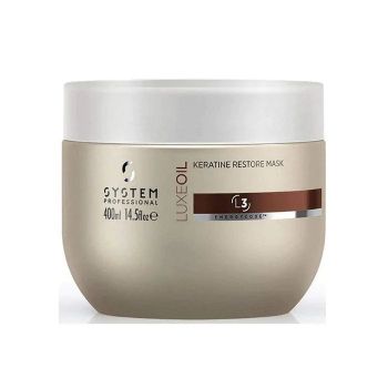 System Professional - Masca de reconstructie LuxOil Keratin Restore 400ml