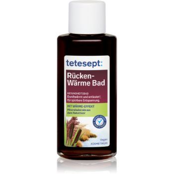 Tetesept Bath Oil Back Heat Bath ulei pentru baie concentrat