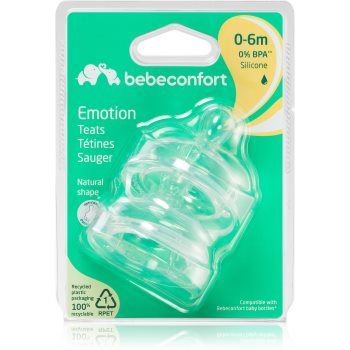Bebeconfort Emotion Slow Flow tetină pentru biberon