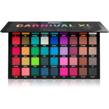 BPerfect Carnival XL paleta farduri de ochi